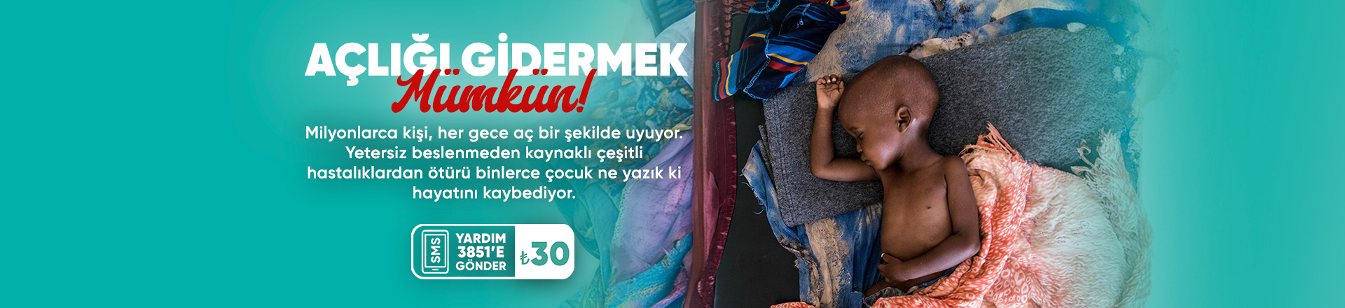 açlıgı gidermek mümkün