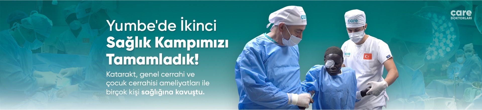 Yumbede İkinci Saglık Kampi Tamamlandi